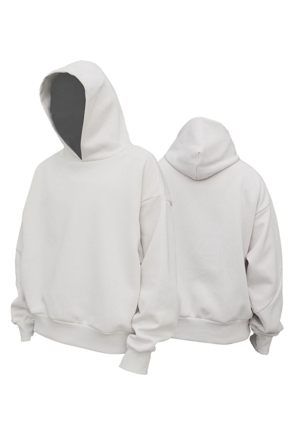 Men's Drop Shoulder Long Sleeve Hoodie