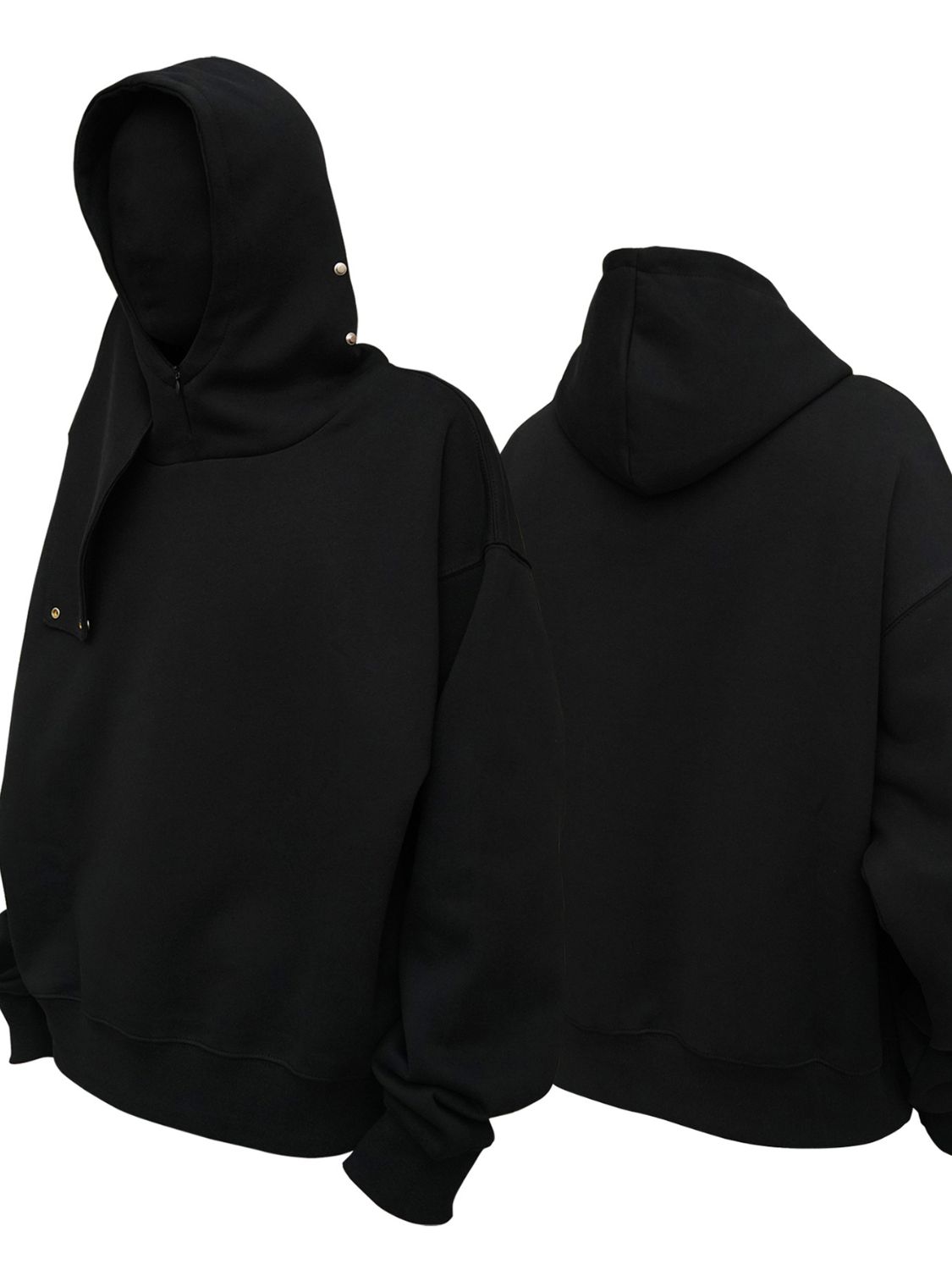 Men's Long Sleeve Hoodie with Mask