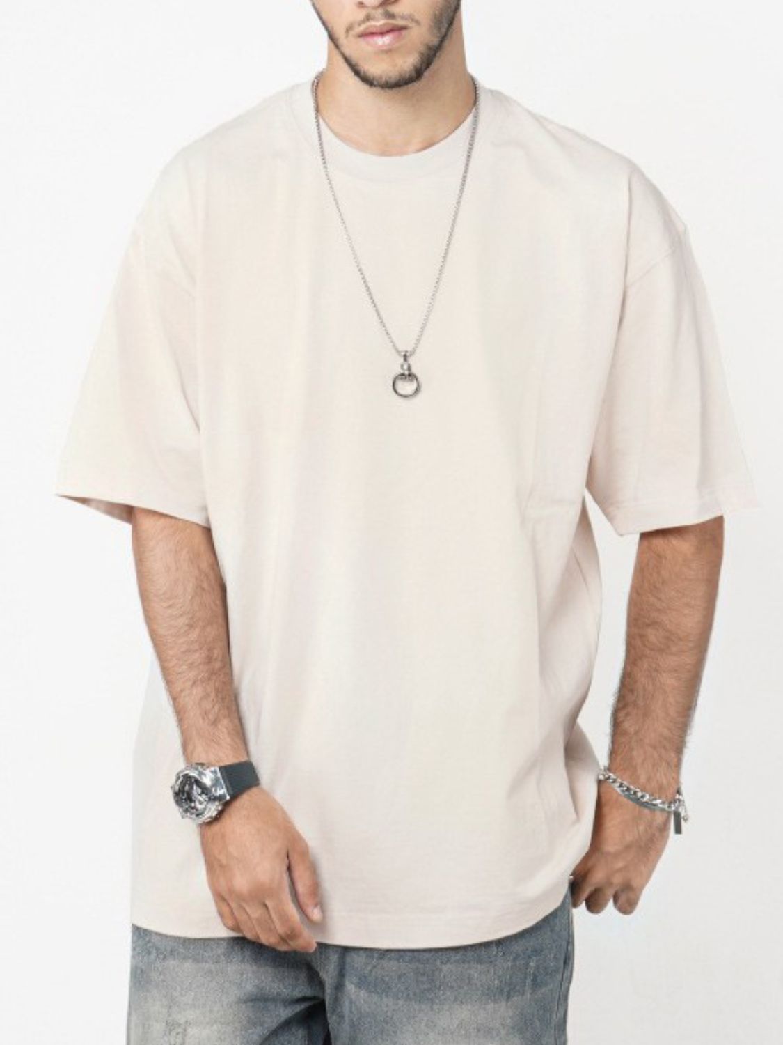 Men's Round Neck Short Sleeve T-Shirt