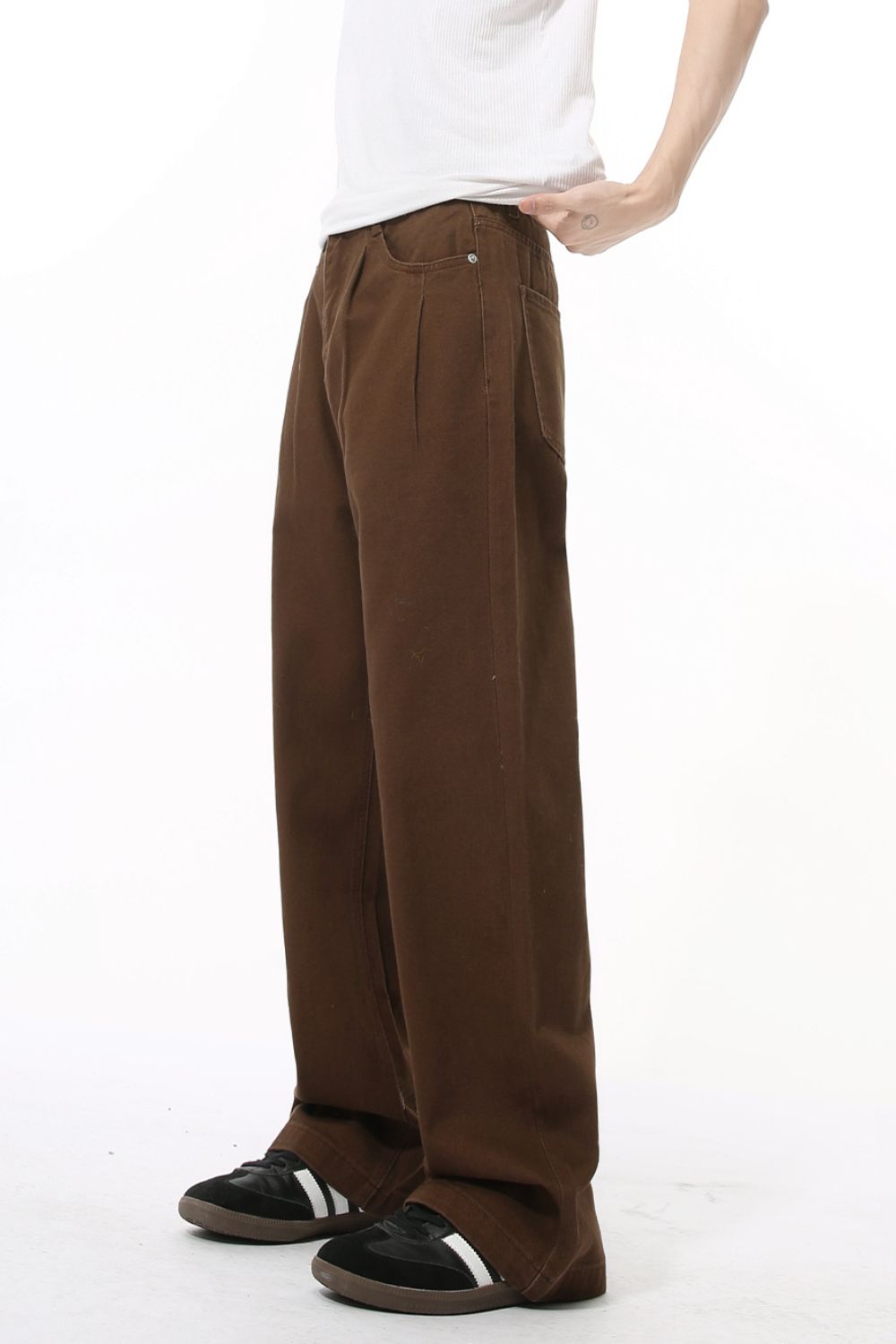 Mid Rise Men's Jeans with Pockets