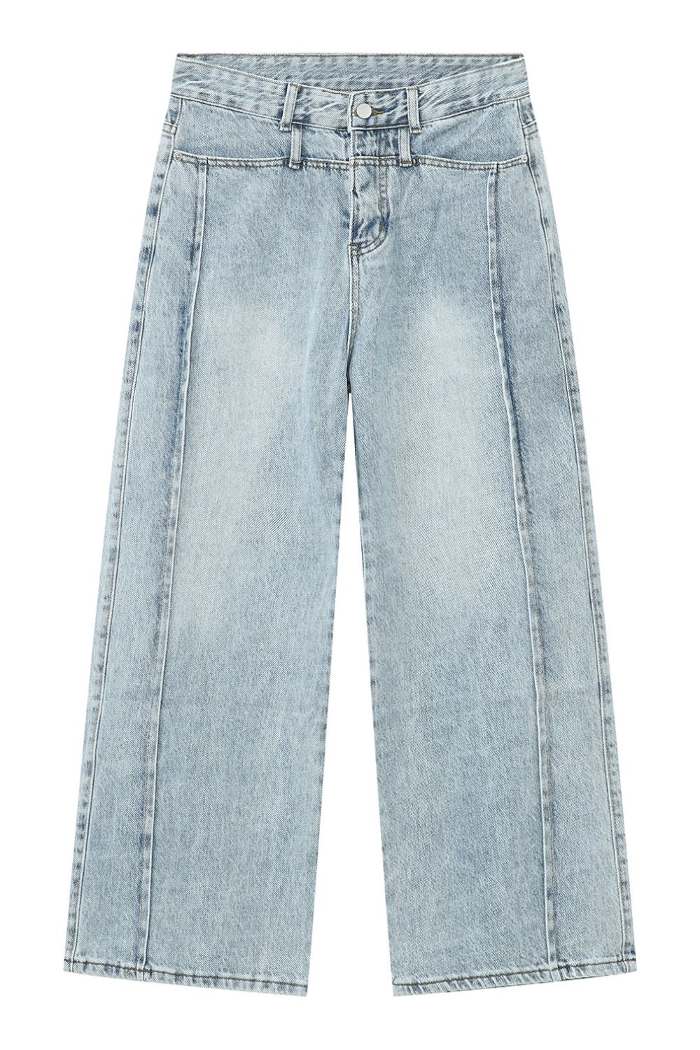 Decorative Seam Jeans