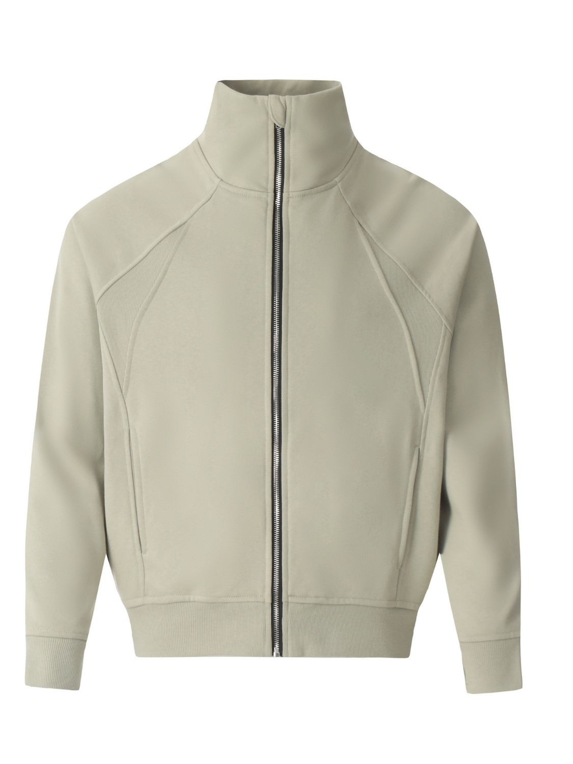 Men's Zip Up Stand Collar Jacket