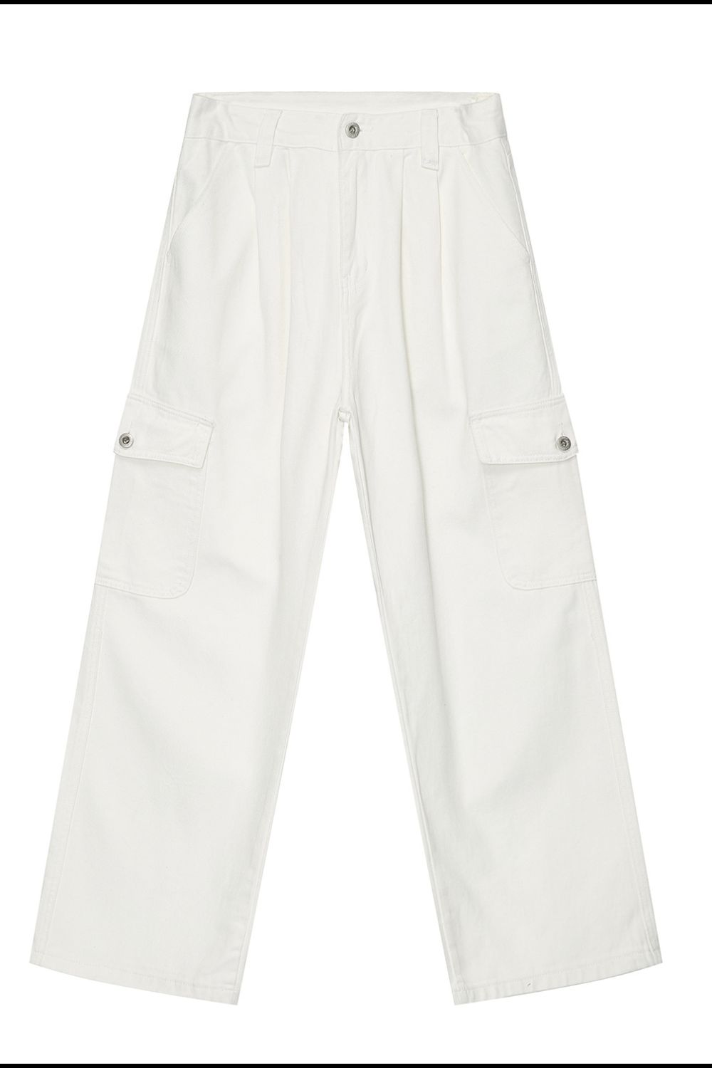 Wide Leg Jeans with Pockets