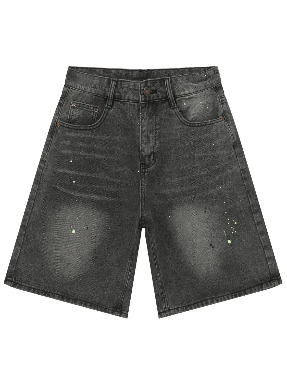 Men's Mid Rise Denim Shorts
