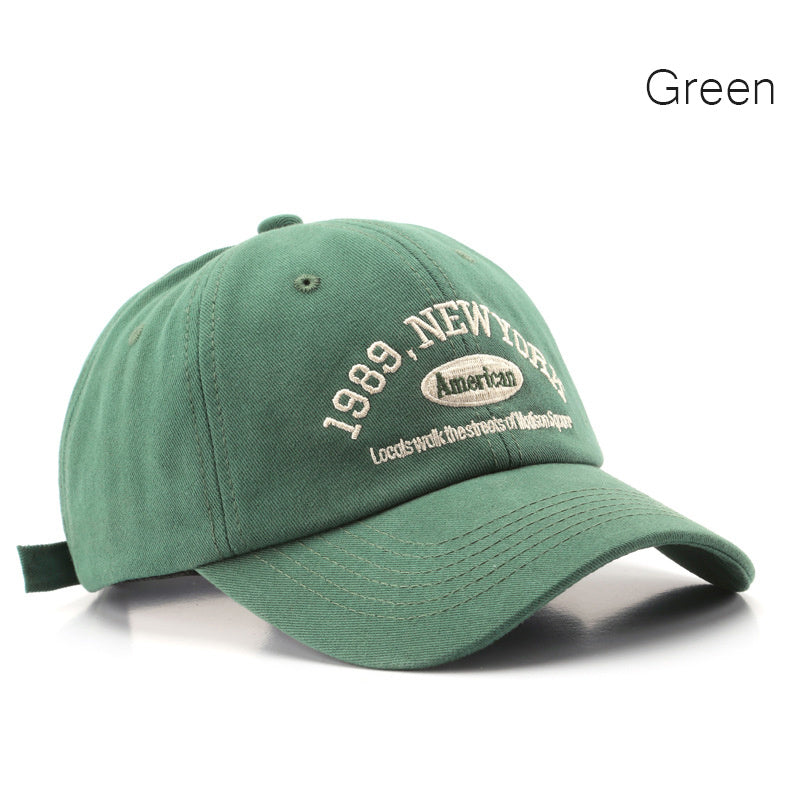 Casual Versatile Curved Brim Sunscreen Baseball Hat