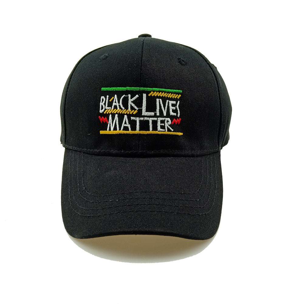 Letter embroidery baseball cap