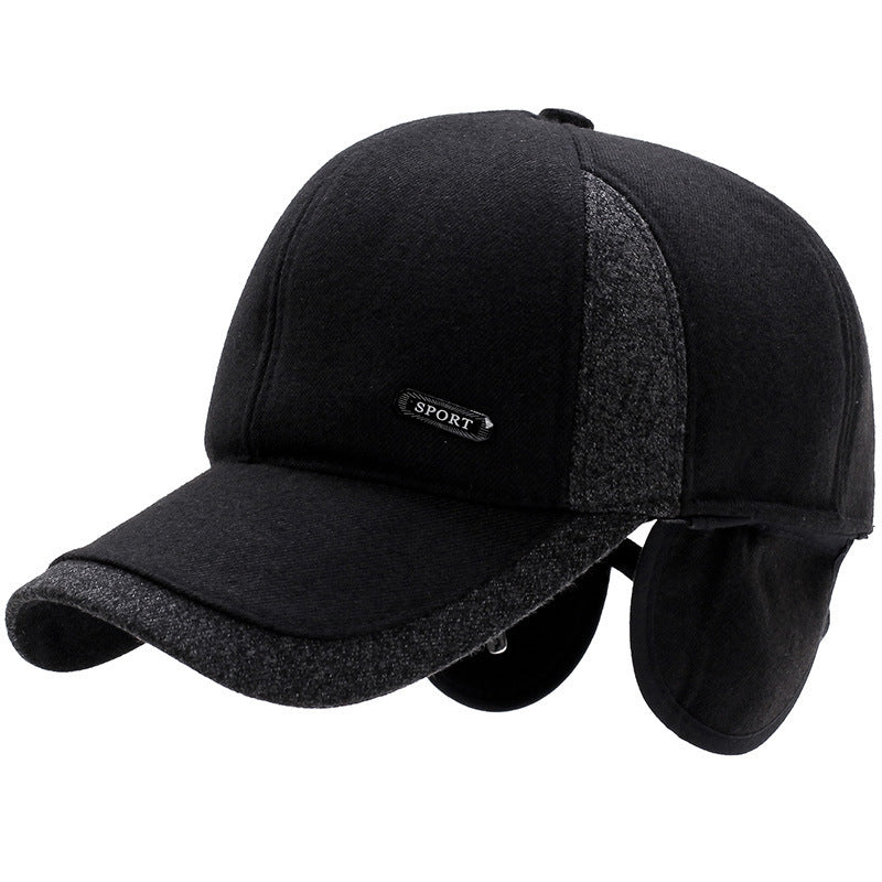 Autumn And Winter Leisure Outdoor Warm Ear Protection Cap Men