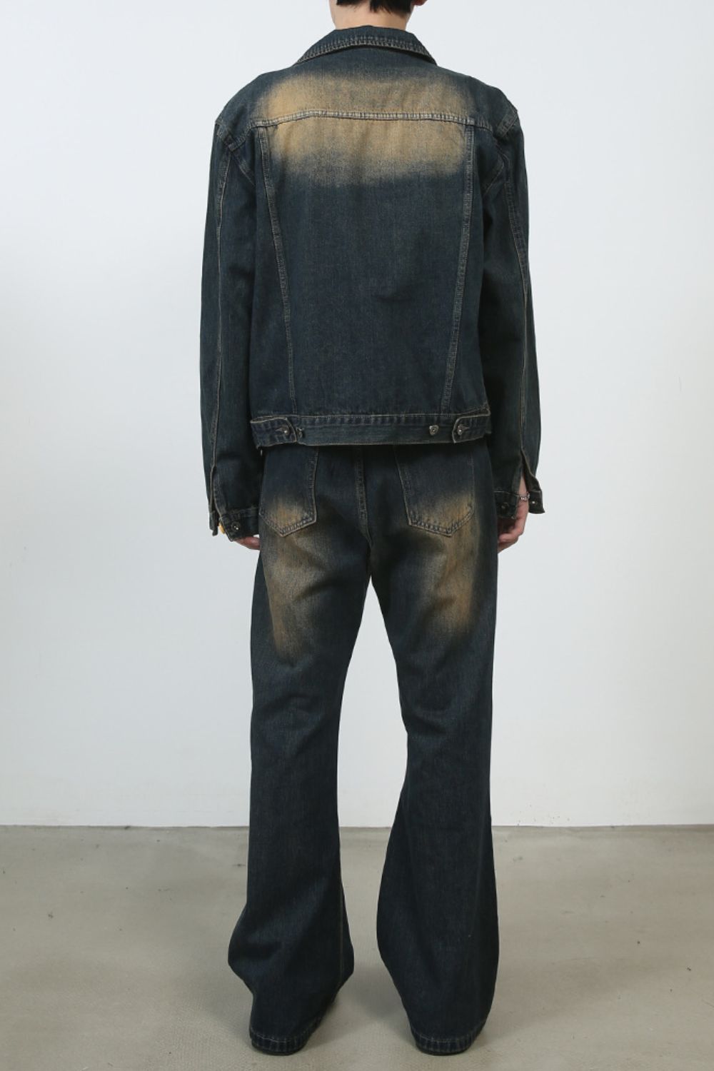 Men's Bootcut Baggy Jeans