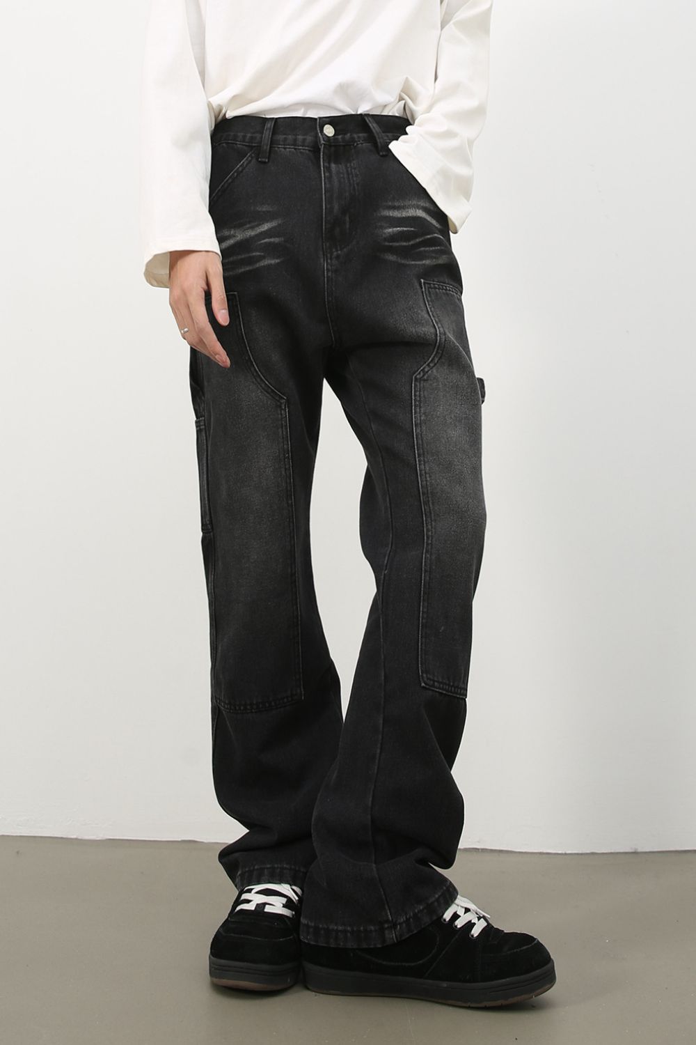 Men's Baggy Jeans with Pockets