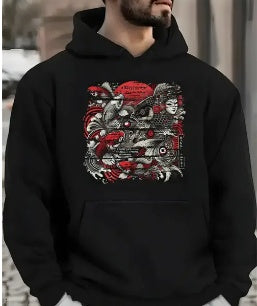 Men's Printed Hoodie