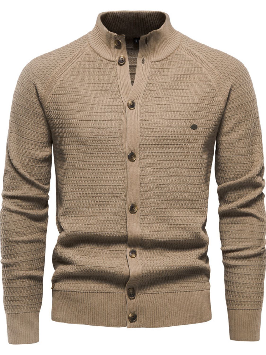 Men's Button Down Long Sleeve Cardigan