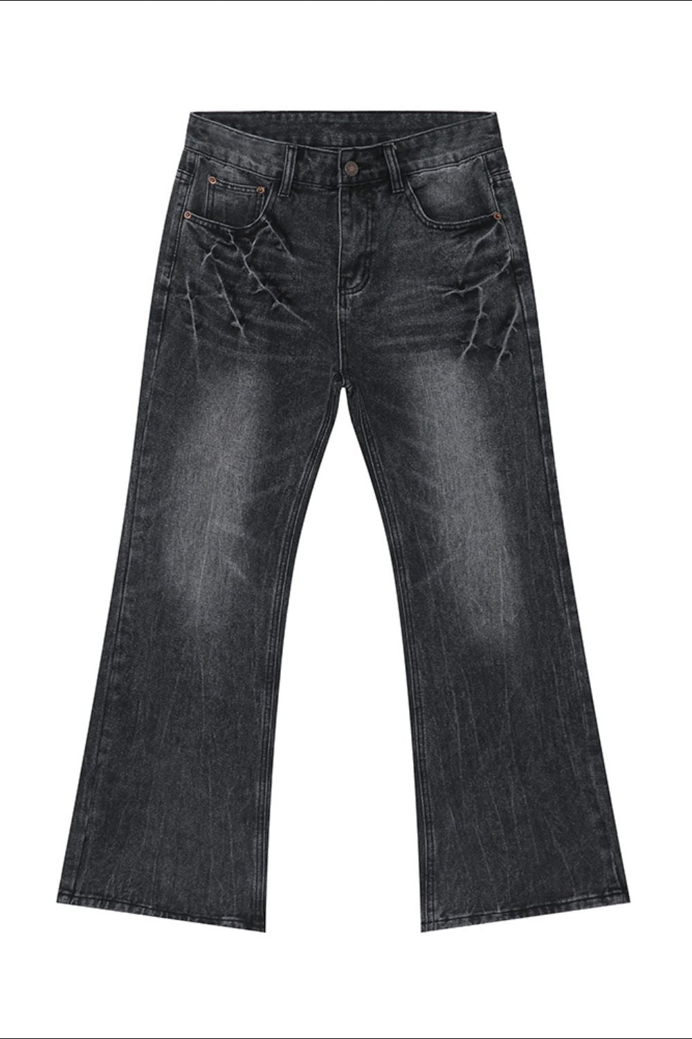 Lightning Burst Bootcut Jeans