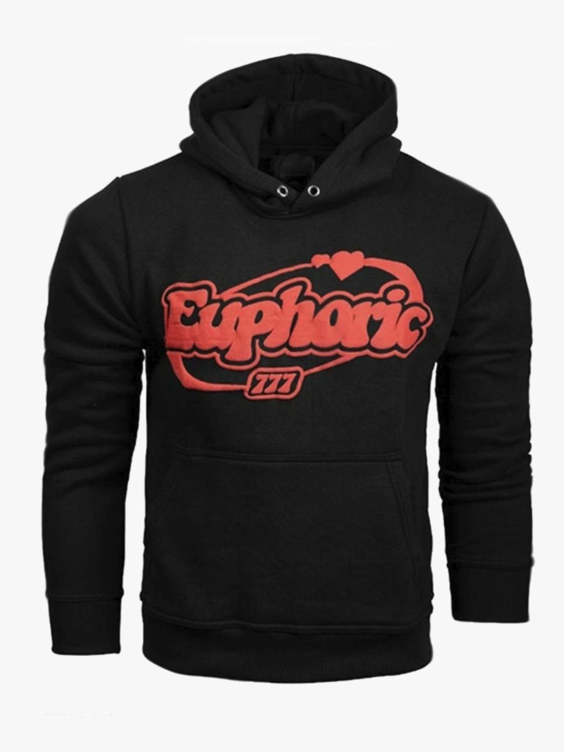 Men's Letter Graphic Long Sleeve Hoodie