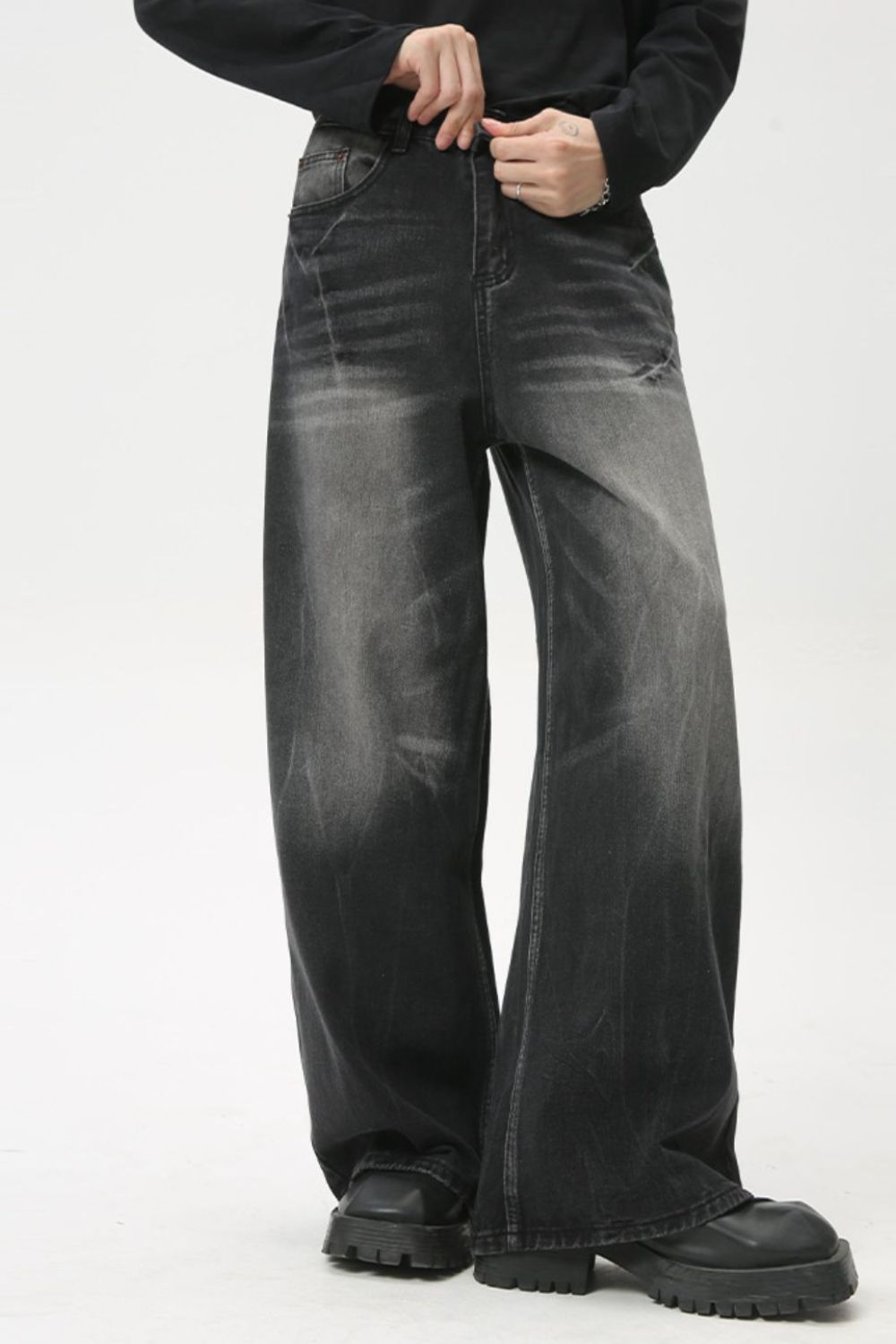 Men's Cat's Whisker Wide Leg Jeans