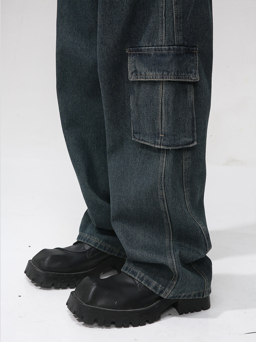 Men's Multi Pocketed Cargo Jeans