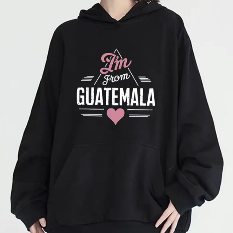 Women's Casual Hoodie With Kangaroo Pocket - Cozy  Pullover, Long Sleeve, Solid Color, Perfect For Fall & Winter Fashion - Machine Washable