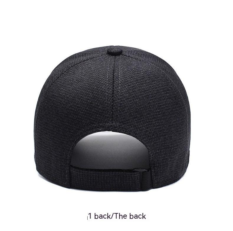 Hat Men's Fashion Plaid Casual Baseball Cap Women's
