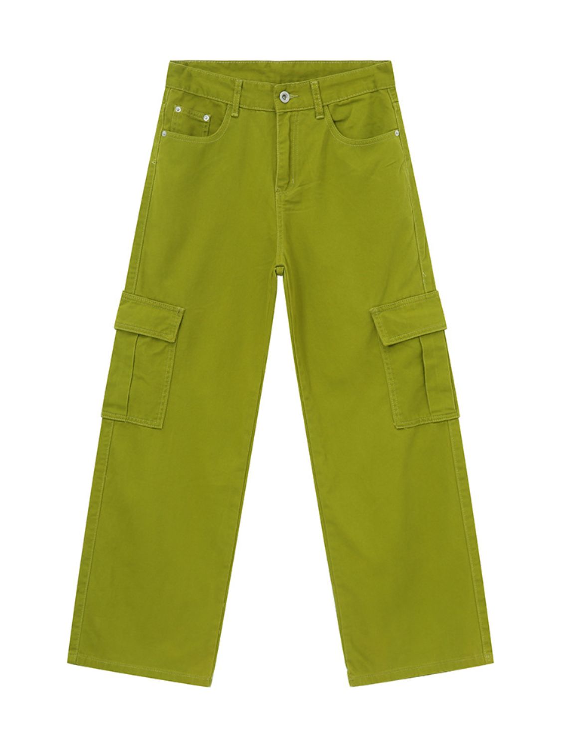 Wide Leg Cargo Jeans