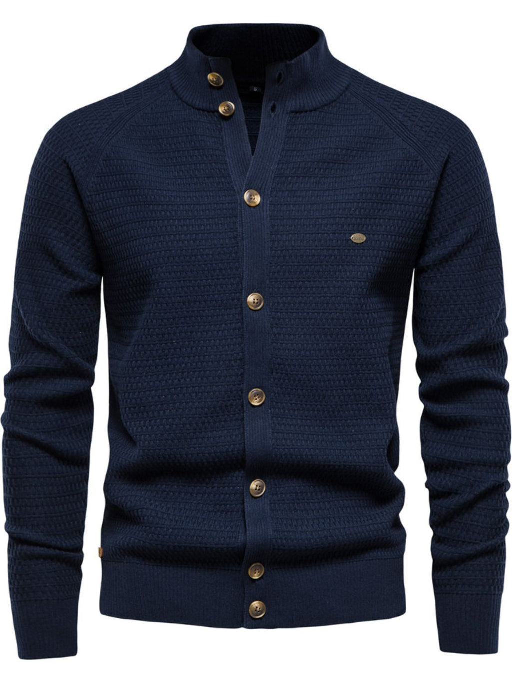 Men's Button Down Long Sleeve Cardigan