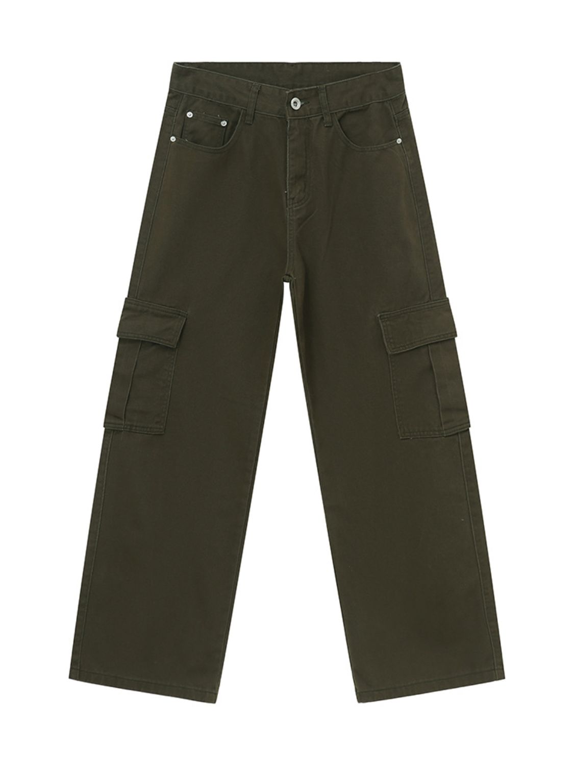 Wide Leg Cargo Jeans