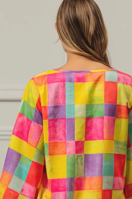 BiBi Multi Block Bubble Pop Ballon Top