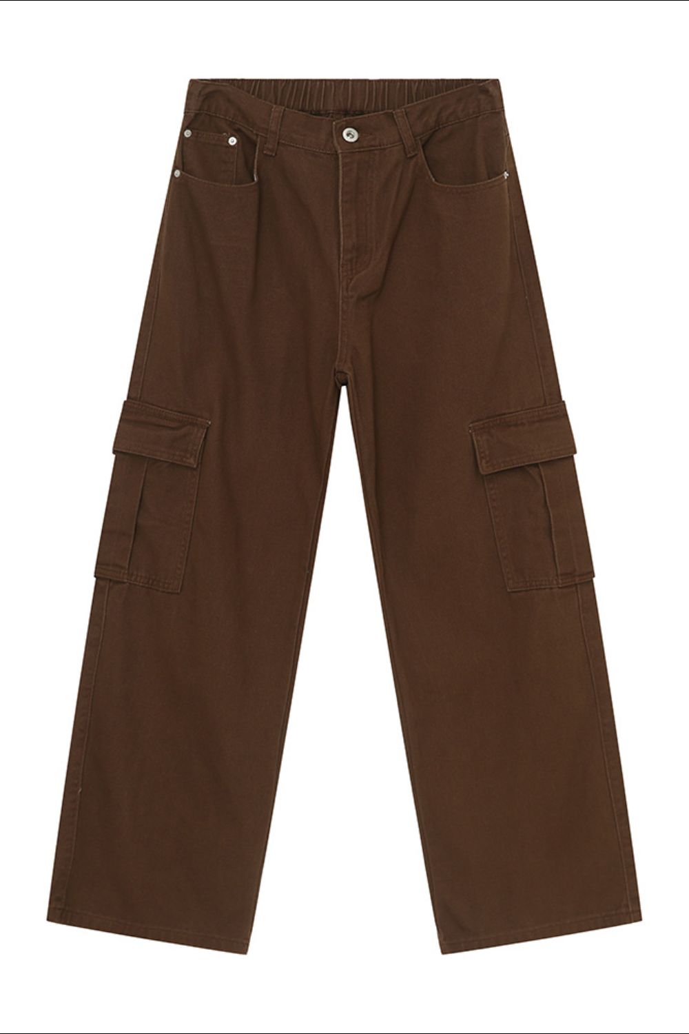 Hight Rise Wide Leg Cargo Pants
