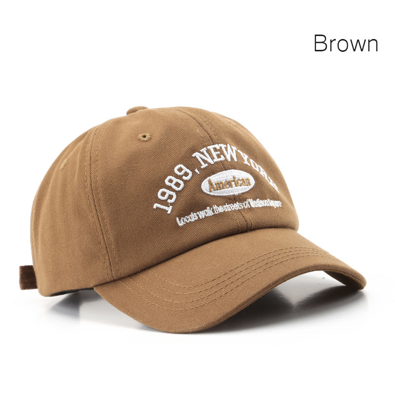 Casual Versatile Curved Brim Sunscreen Baseball Hat