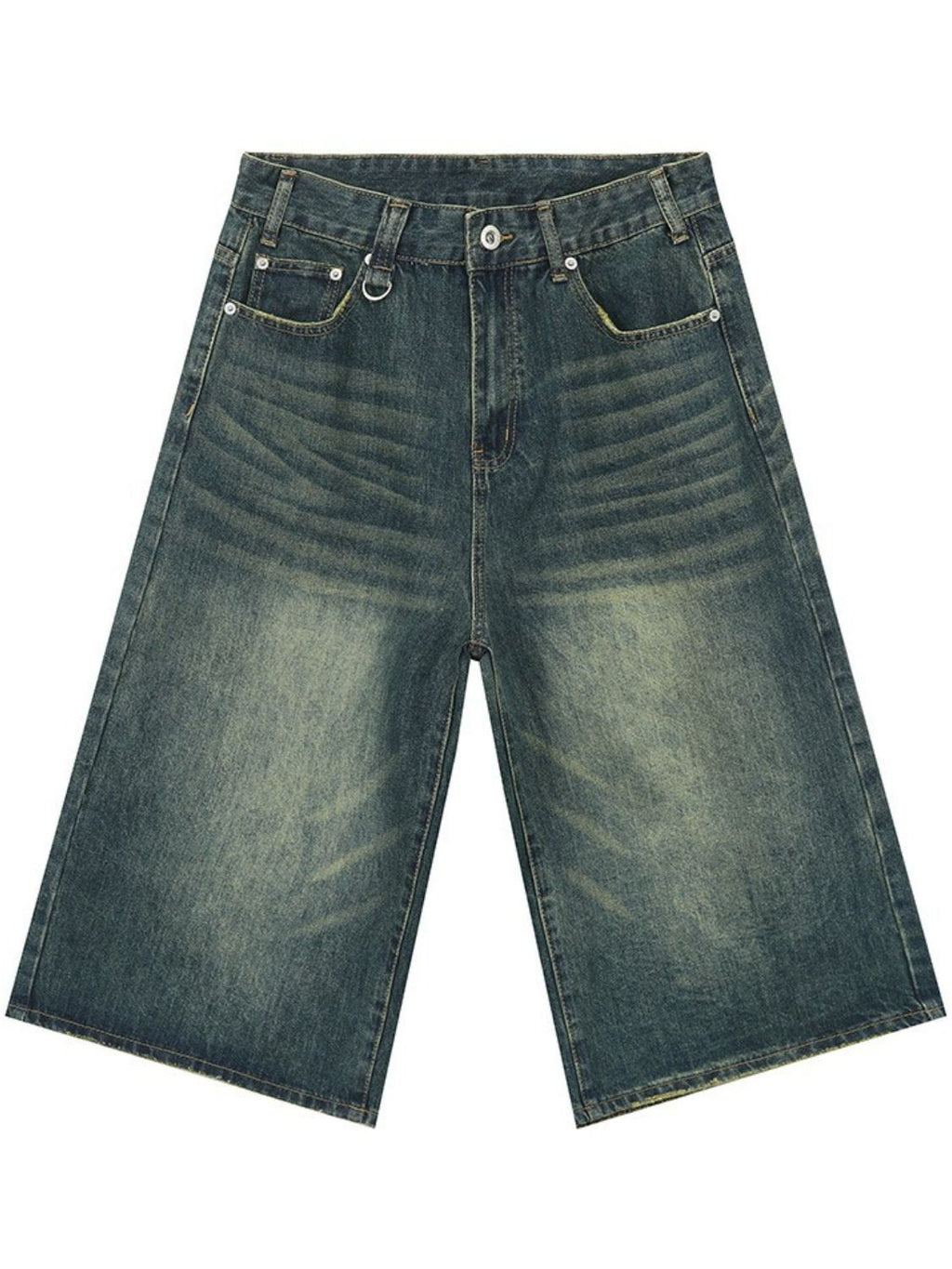 Wide Leg Cropped Jeans