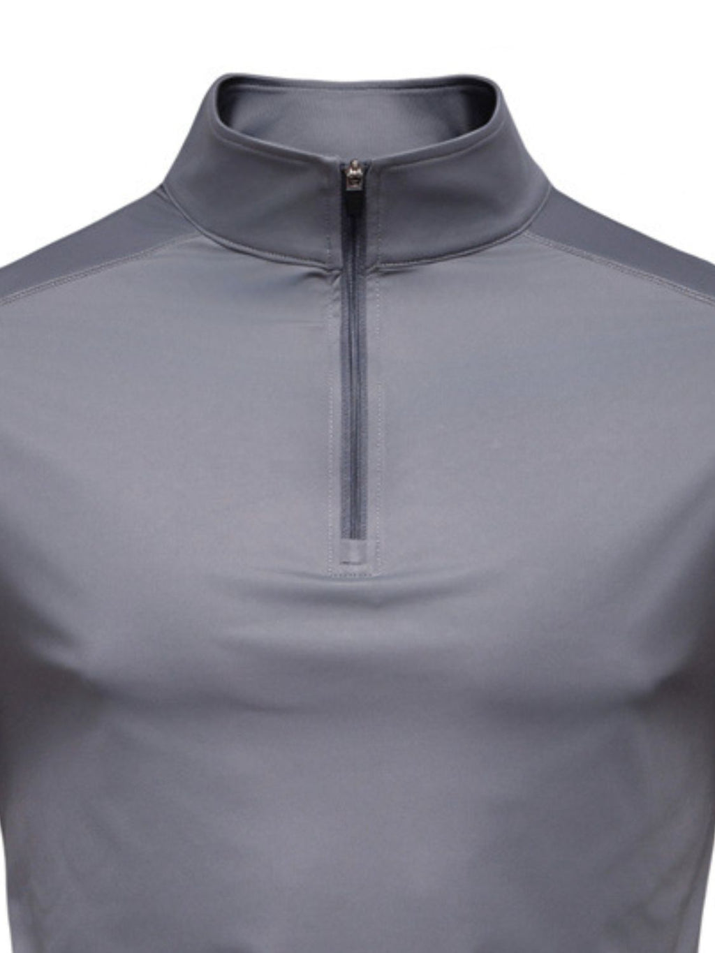 Men's Sun Protection Long Sleeve Half-Zip T-Shirt