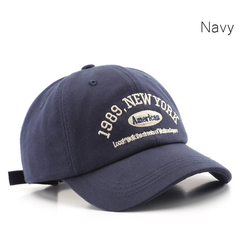 Casual Versatile Curved Brim Sunscreen Baseball Hat