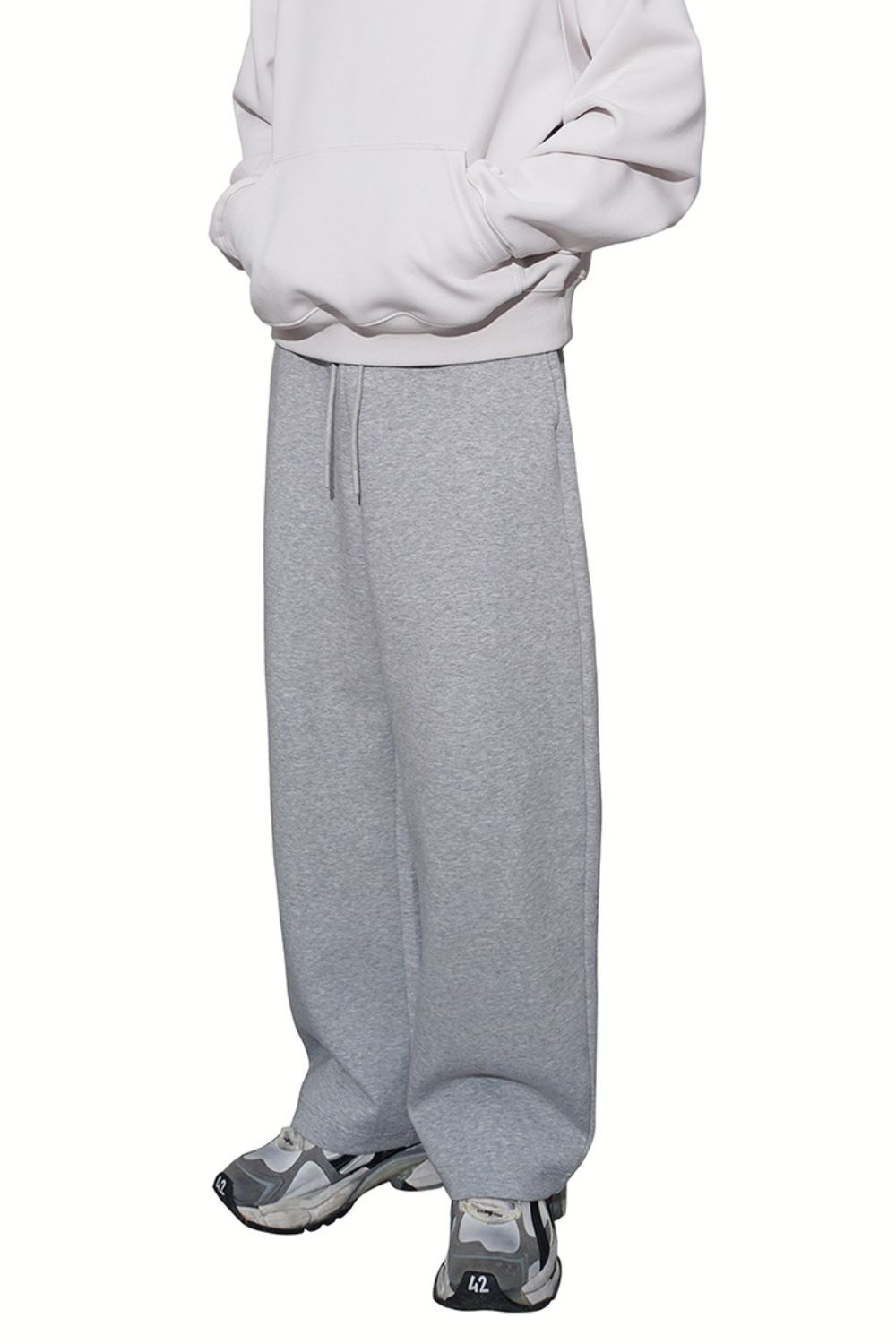 Men's Drawstring Straight-Leg Sweatpants