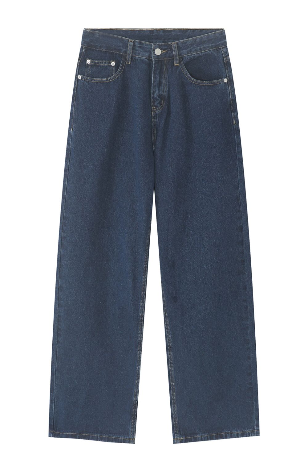 Men's Mid Rise Straight Leg Jeans
