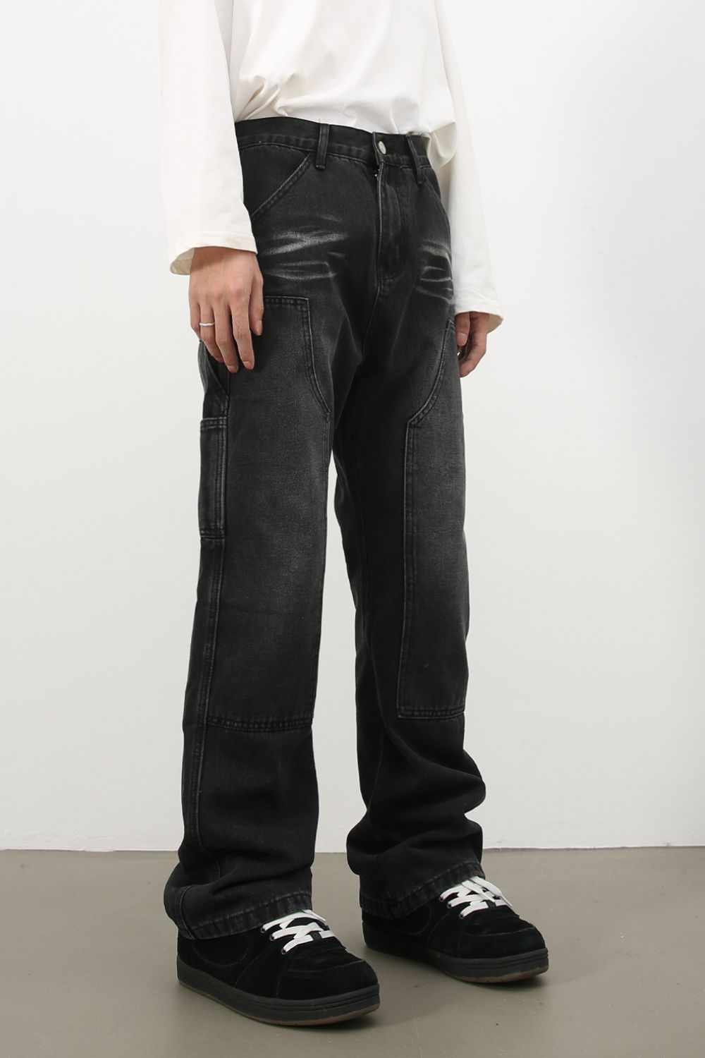 Men's Baggy Jeans with Pockets