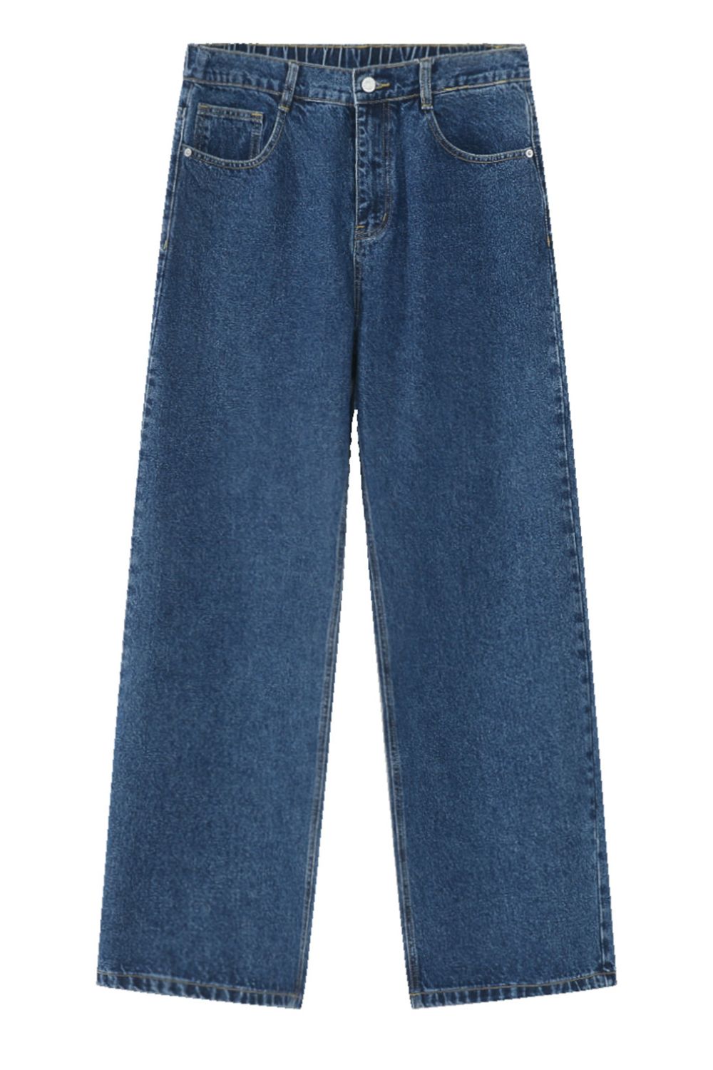 Wide Leg Jeans with Pockets