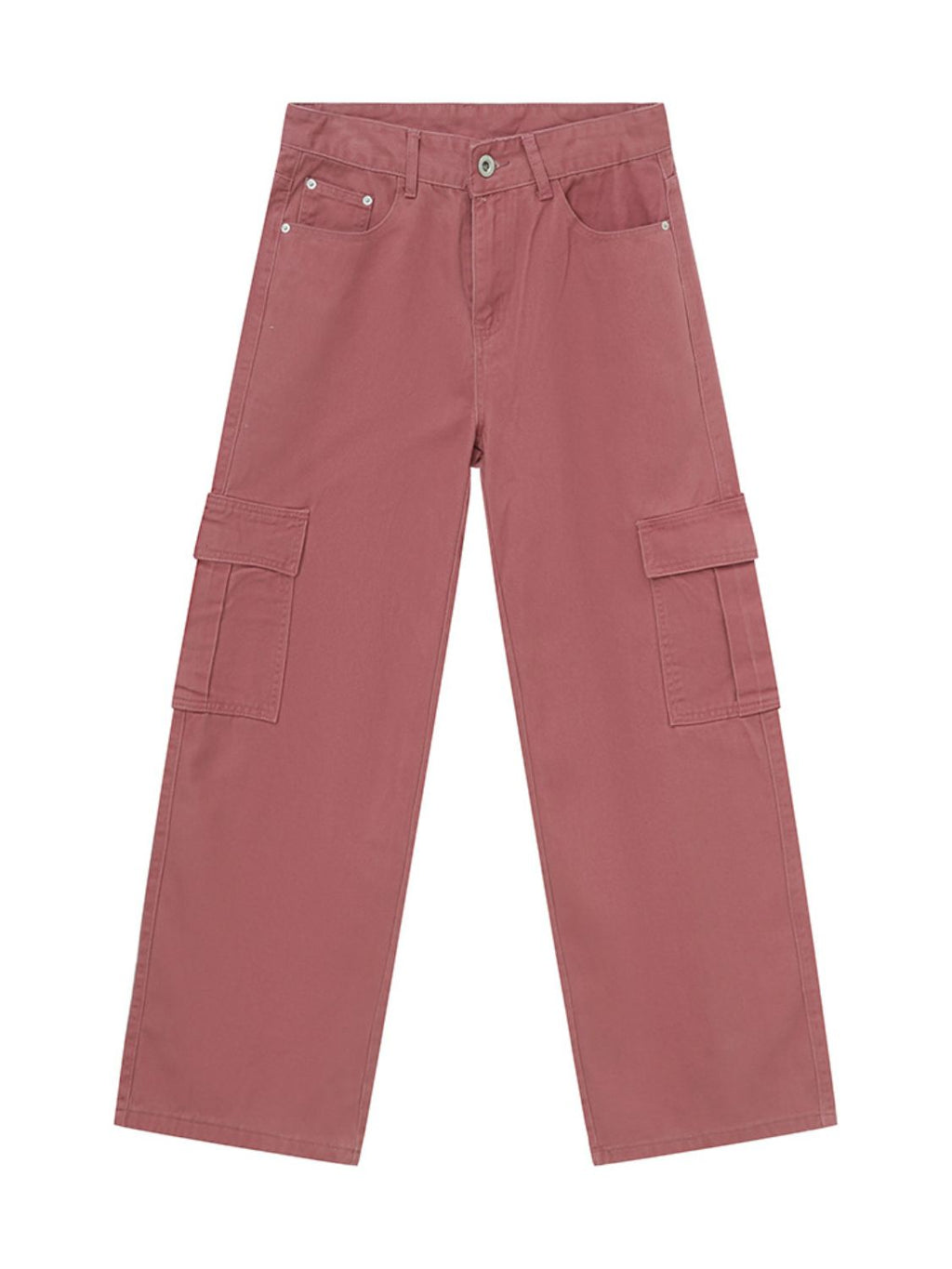 Wide Leg Cargo Jeans