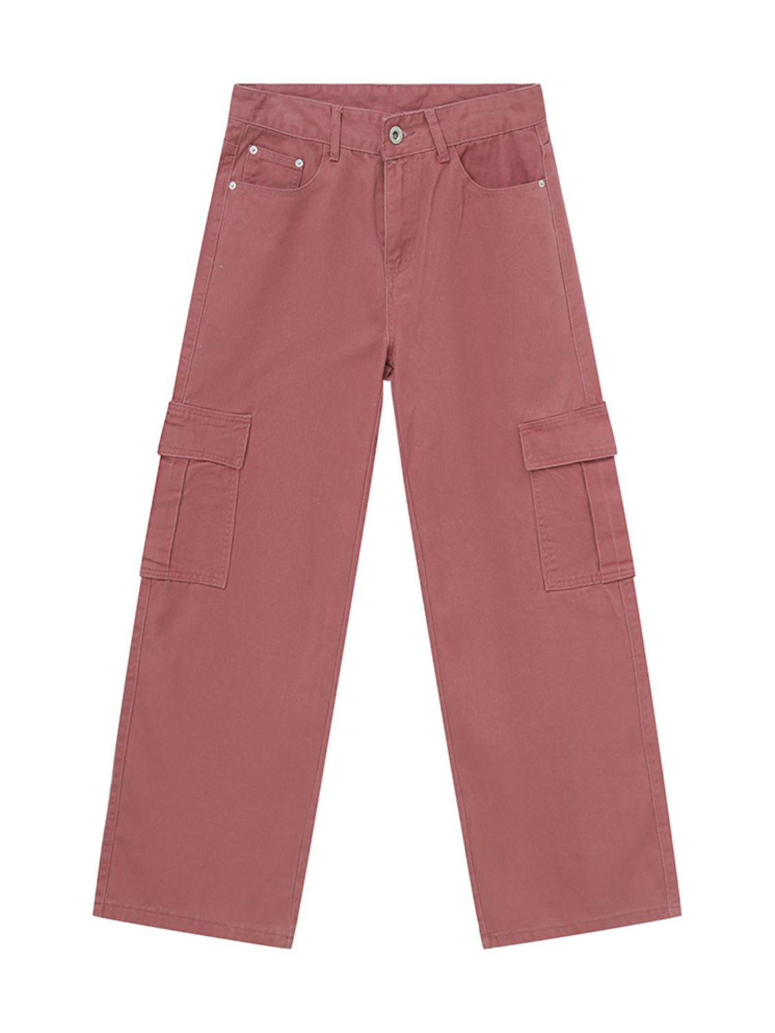 Wide Leg Cargo Jeans