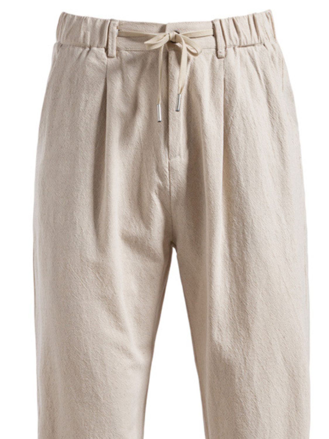 Men's Drawstring Straight Pants
