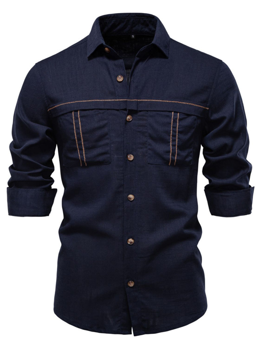 Men's Button Down Collared Neck Shirt