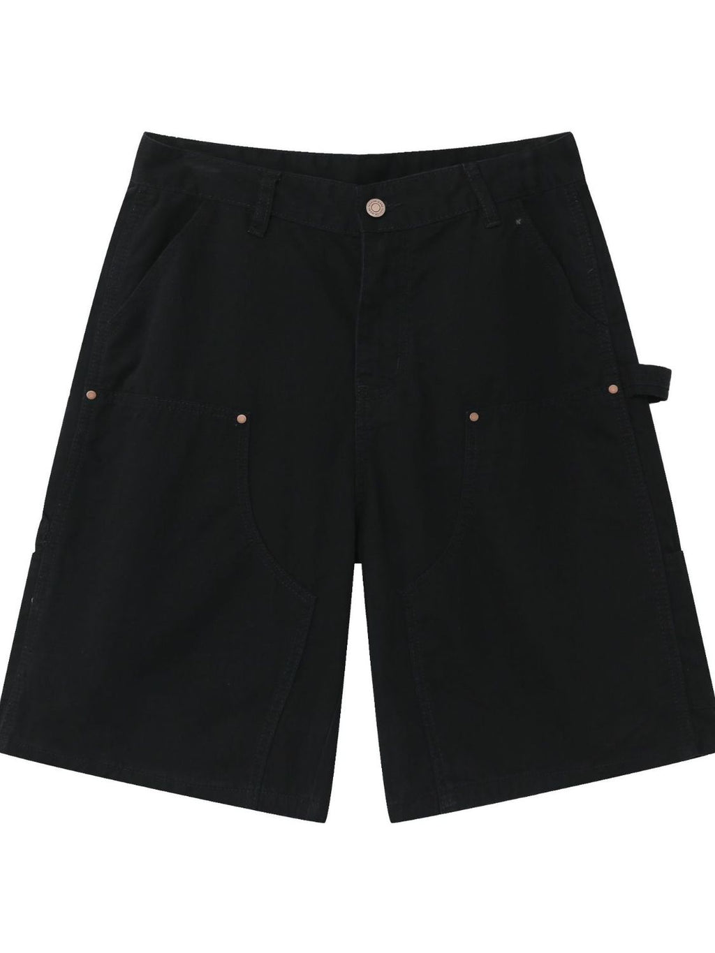 Men's Mid Rise Denim Shorts with Pockets