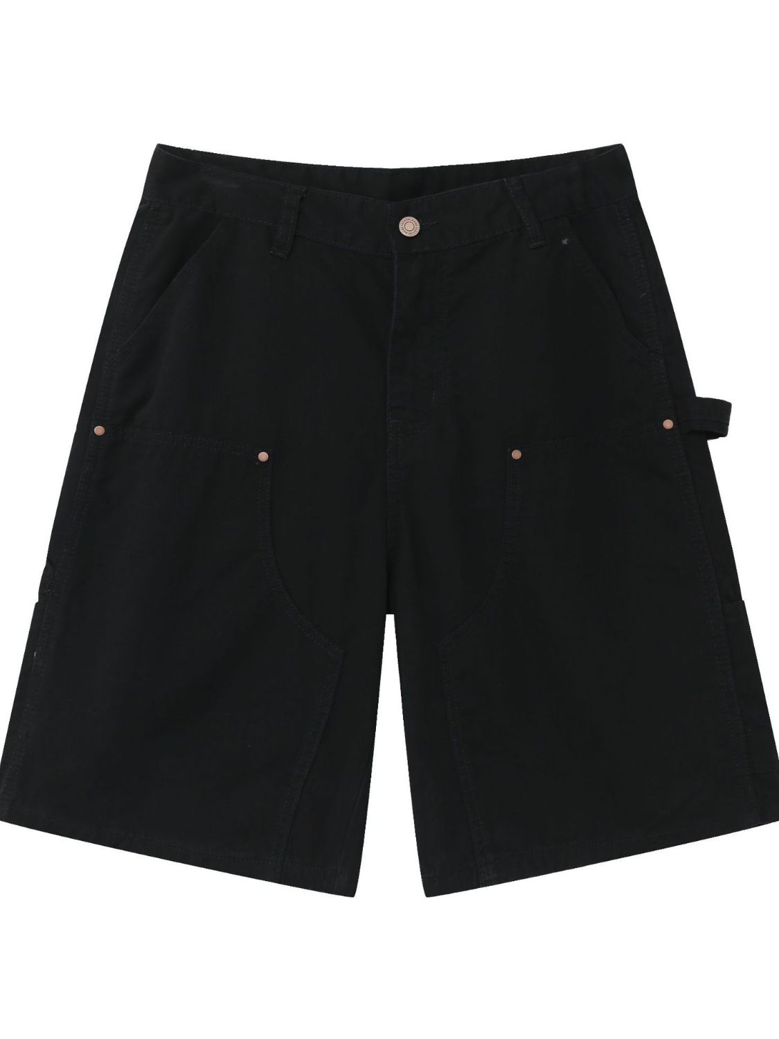 Men's Mid Rise Denim Shorts with Pockets