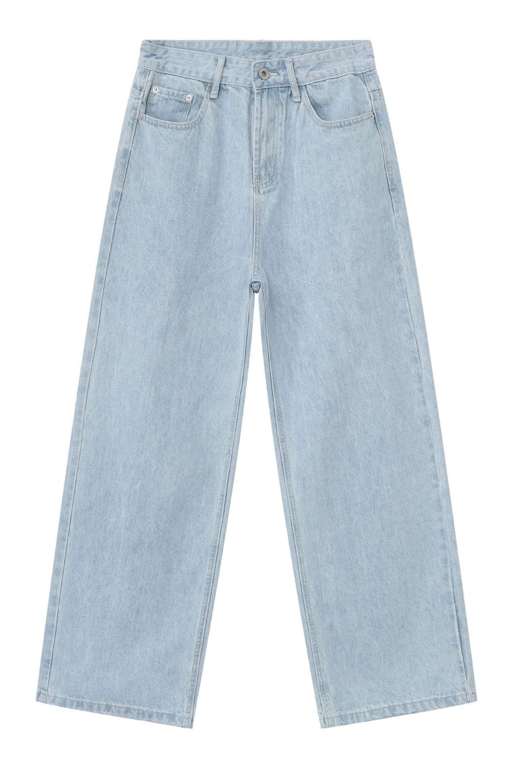 Men's Loose Fit Jeans with Pockets