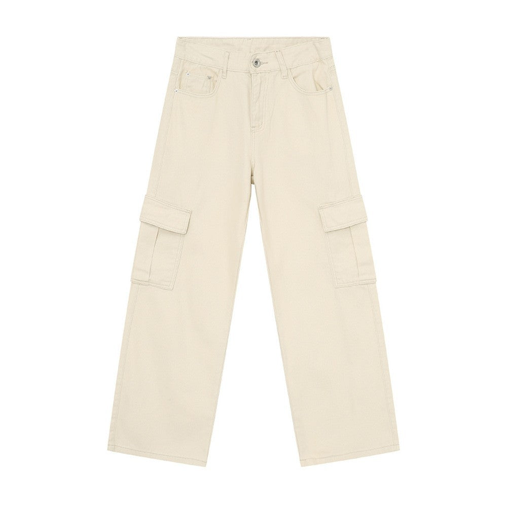 Wide Leg Cargo Jeans