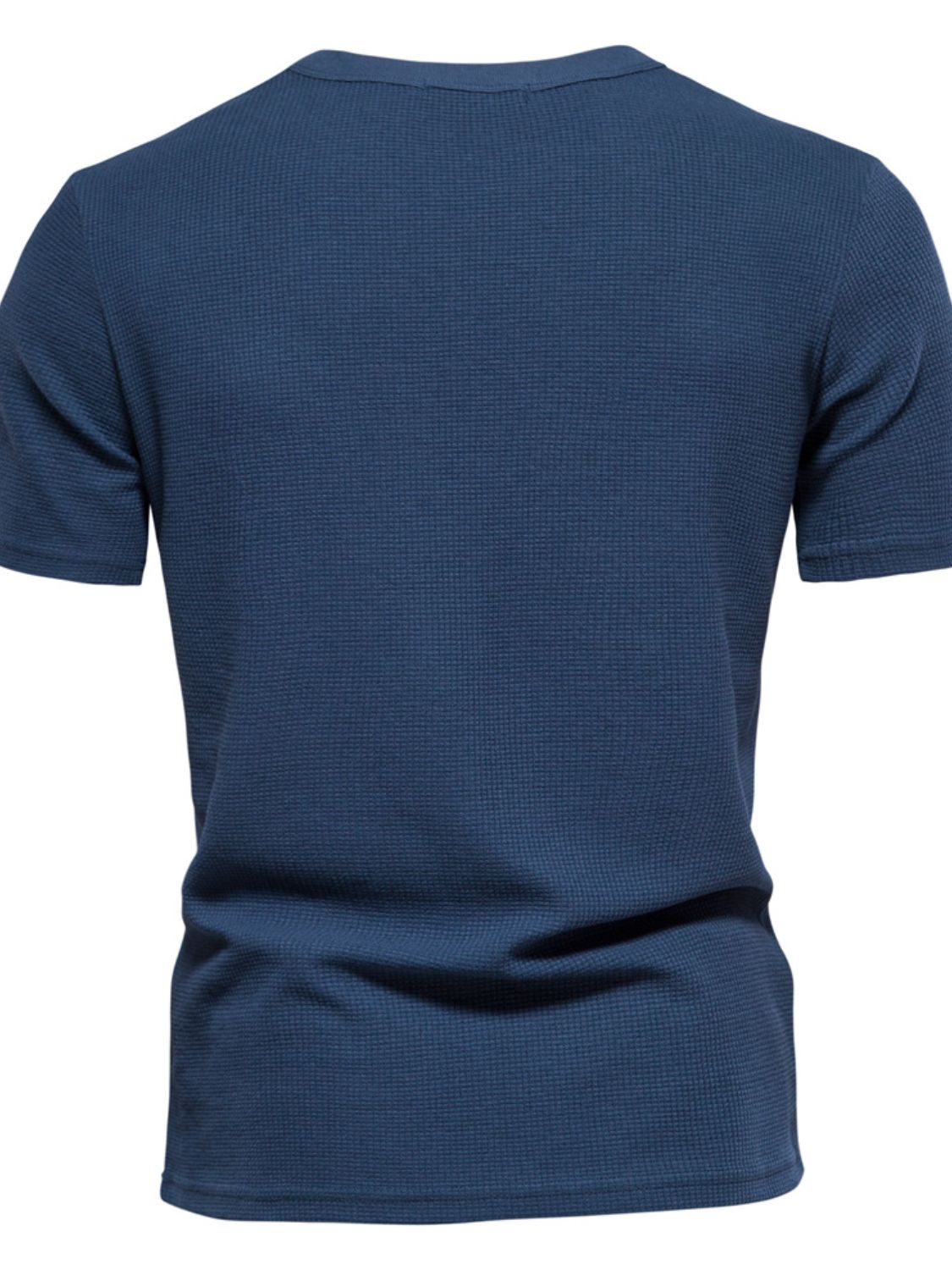 Men's Waffle-Knit Short Sleeve T-Shirt