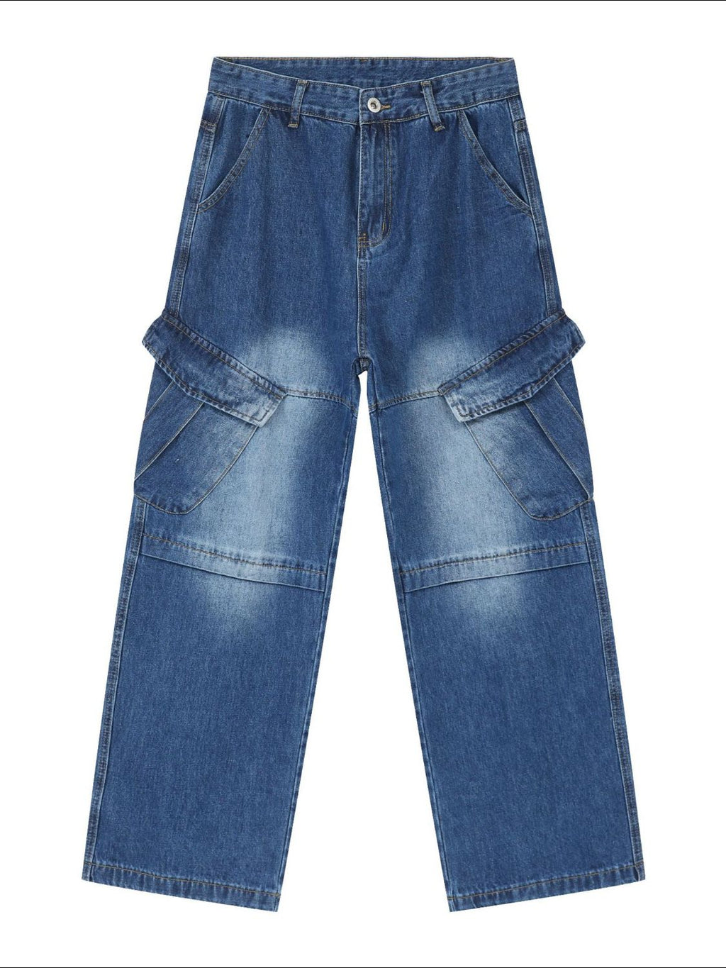 Men's Baggy Jeans with Pockets
