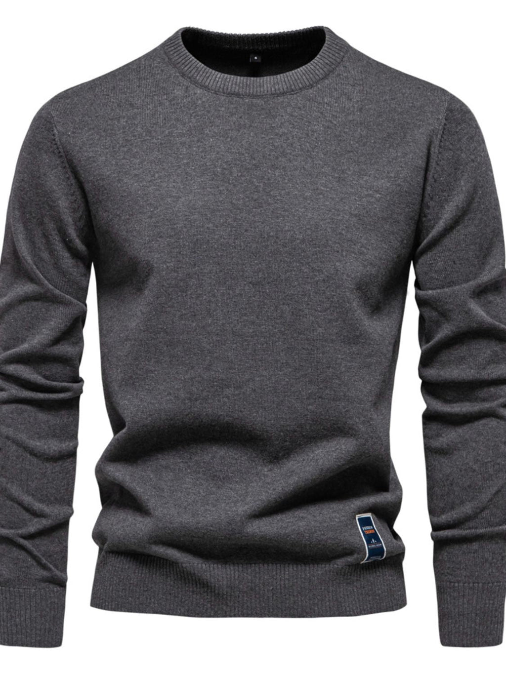 Men's Round Neck Long Sleeve Sweater
