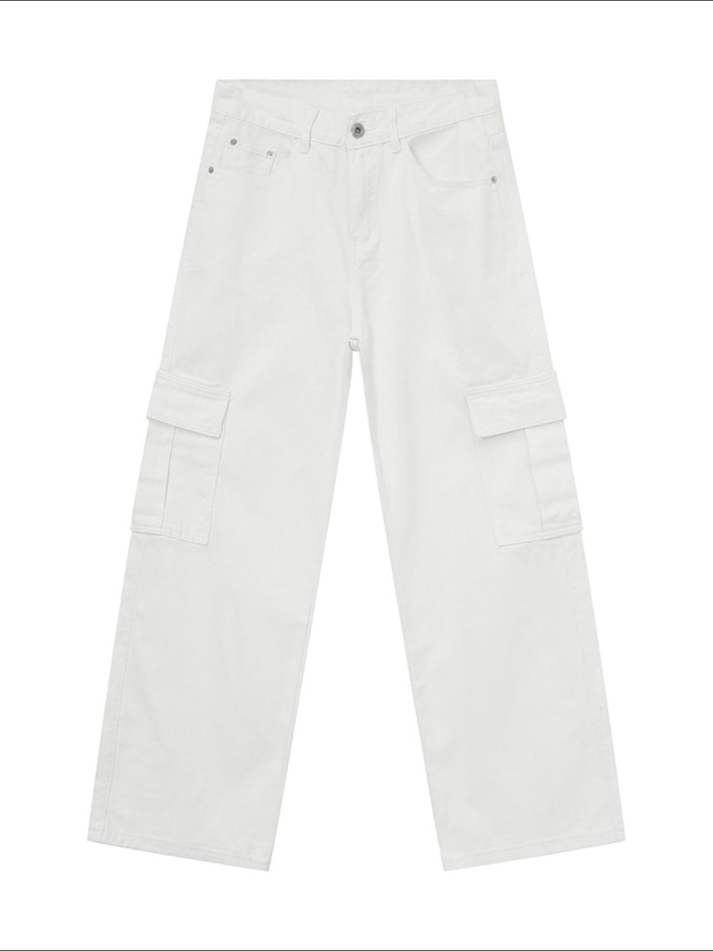 Wide Leg Cargo Jeans