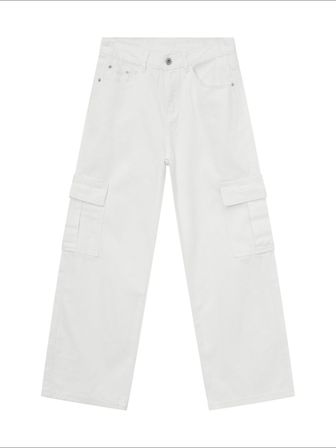 Wide Leg Cargo Jeans
