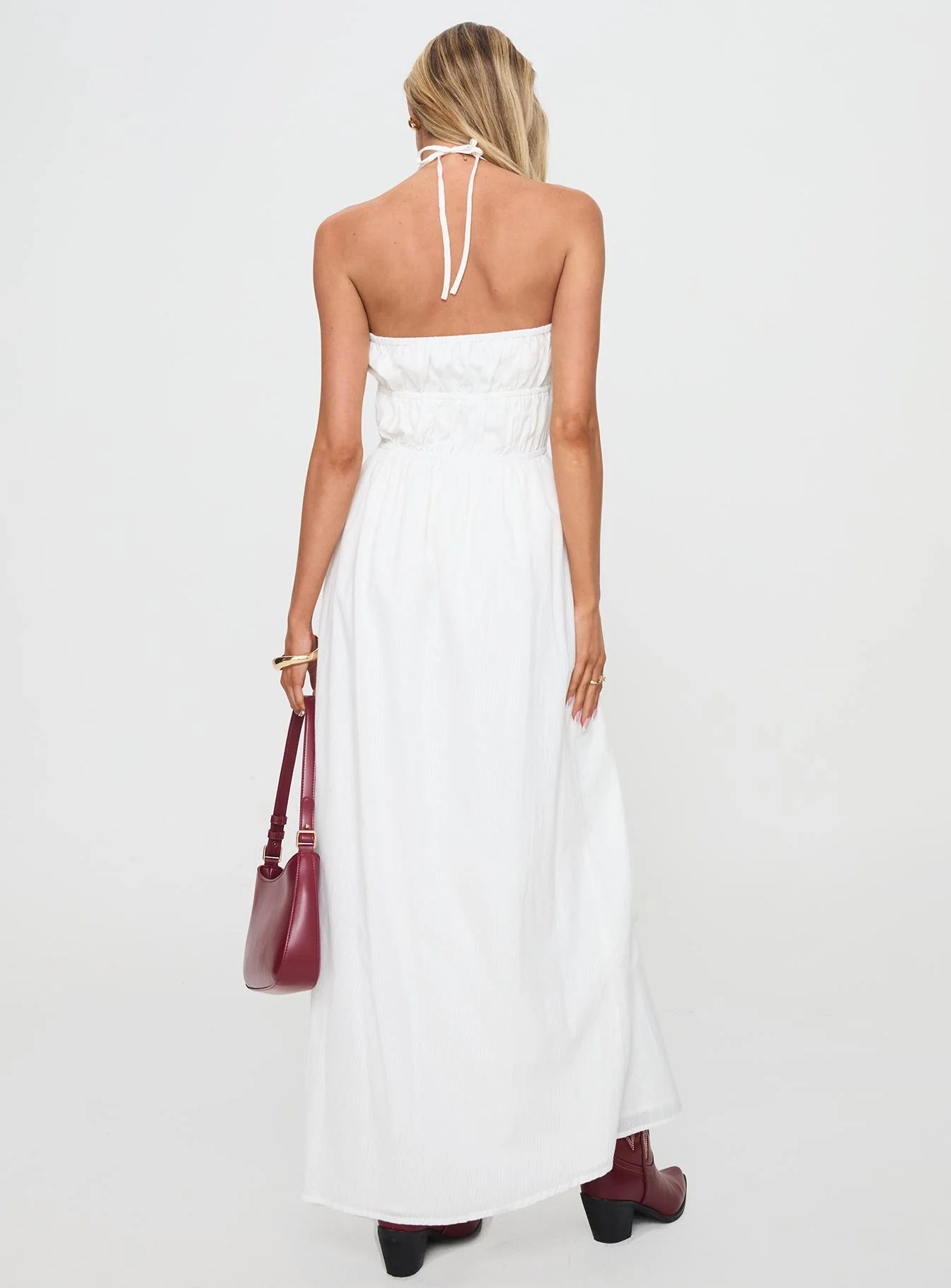 Dalston Maxi Dress White