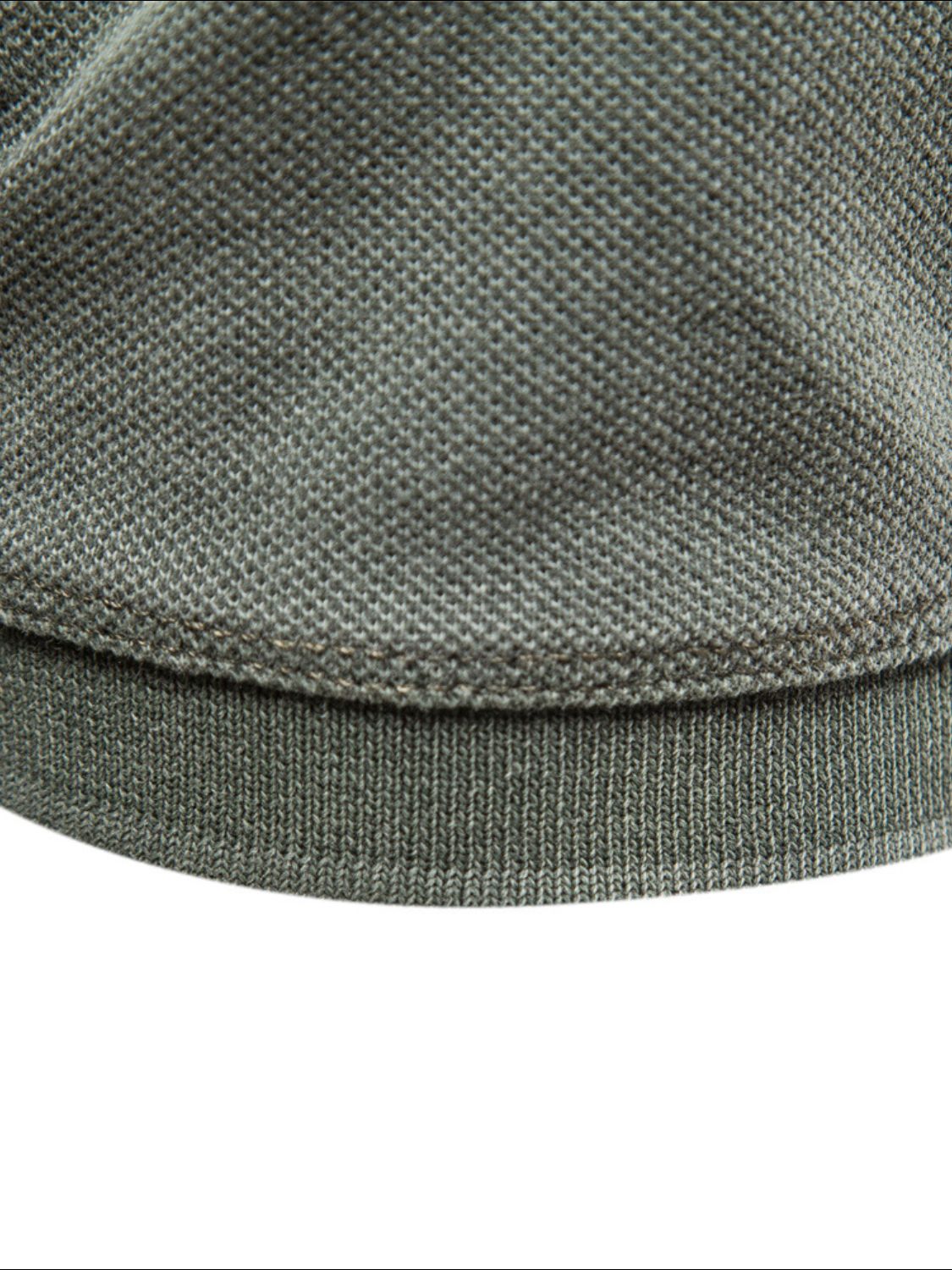 Men's Collared Neck Button Detail Short Sleeve Polo