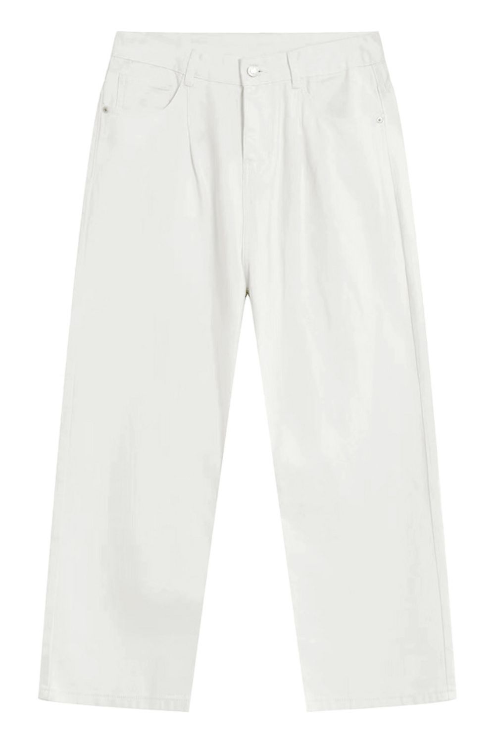 Wide Leg Jeans with Pockets